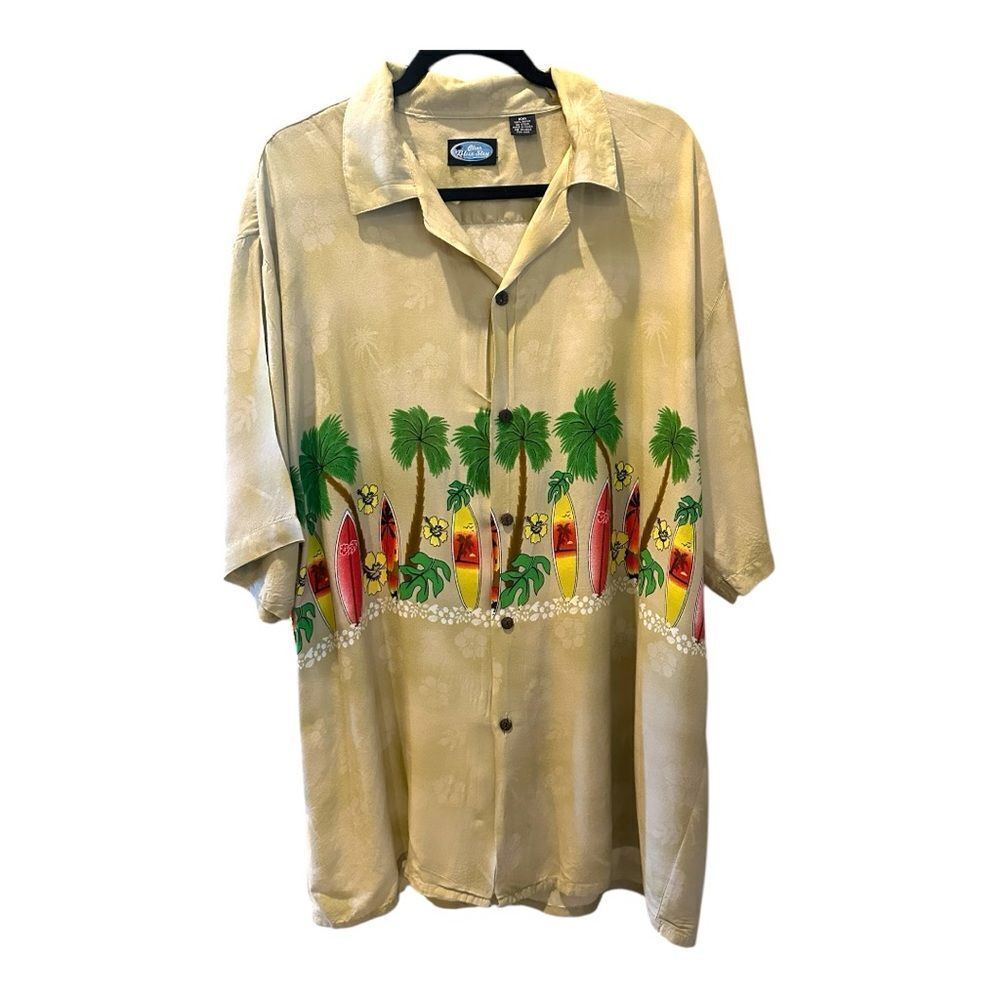 Vintage Clear Blue Sky Khaki Shirt